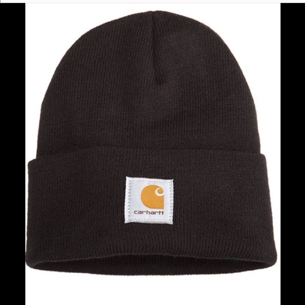 Men’s Black Carhartt Beanie New with Tags